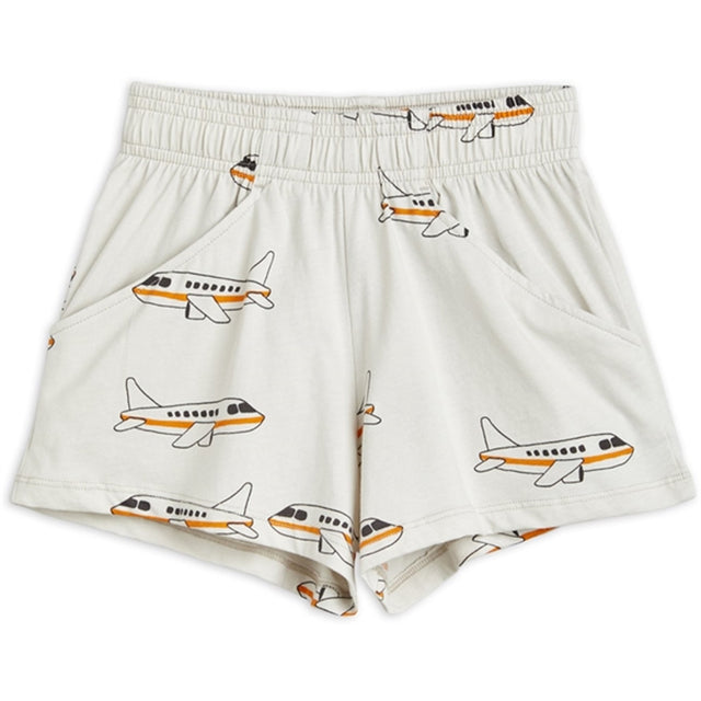 Mini Rodini Airplane Aop Shorts Grey