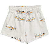 Mini Rodini Airplane Aop Shorts Grey 3