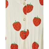 Mini Rodini Strawberries Aop heldragt Offwhite 2