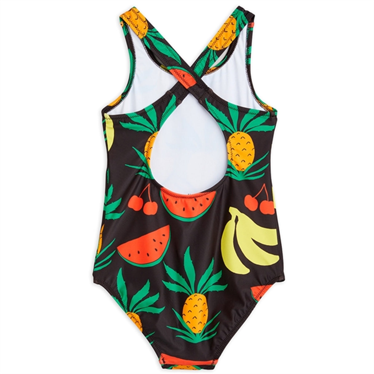 Mini Rodini Fruits Aop Badedragt Brown 3