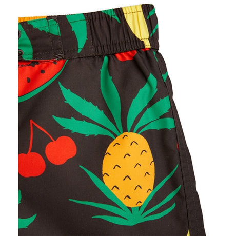 Mini Rodini Fruits Aop Badeshorts Brown 2