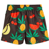 Mini Rodini Fruits Aop Badeshorts Brown 3