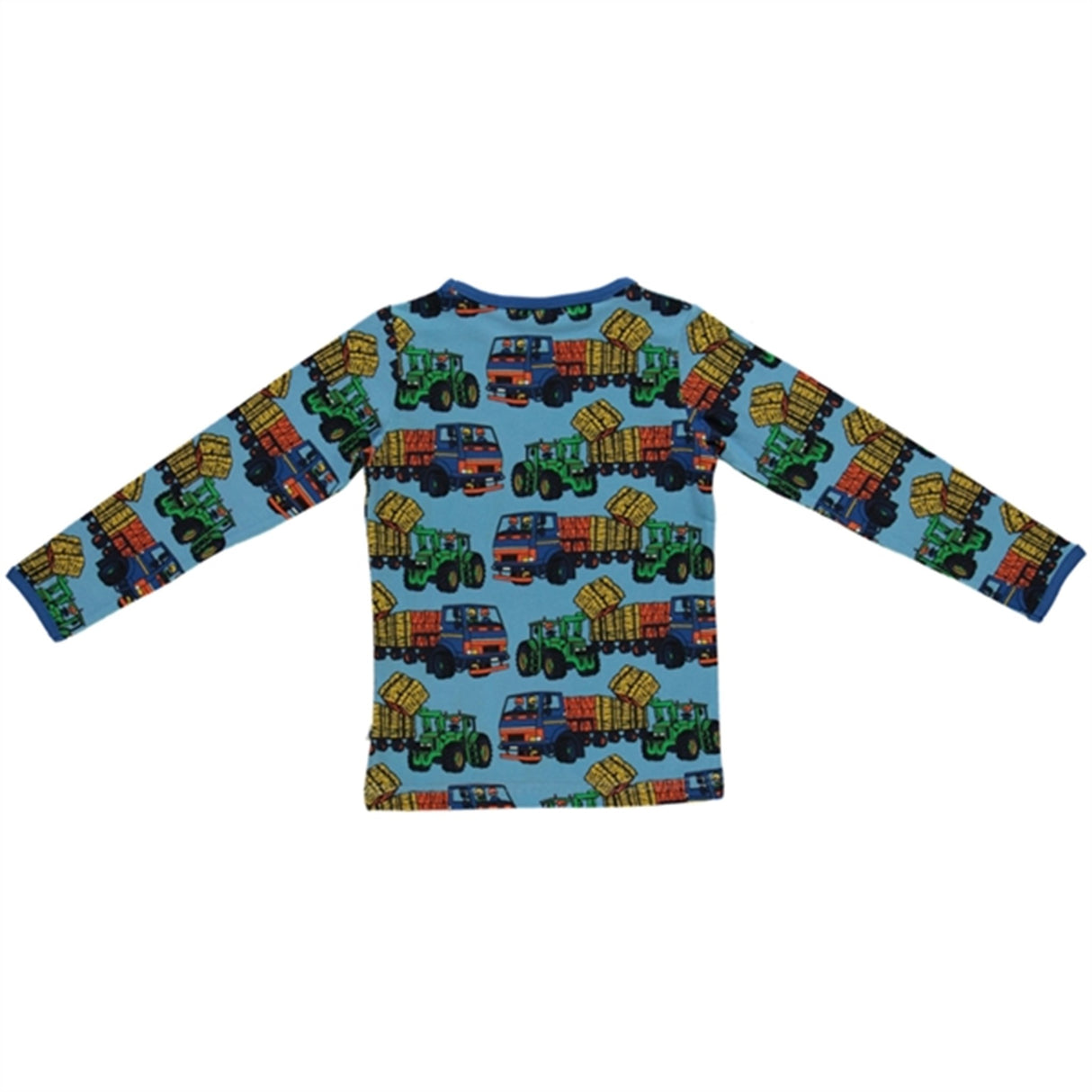 Småfolk Blue Grotto Tractor Bluse 2