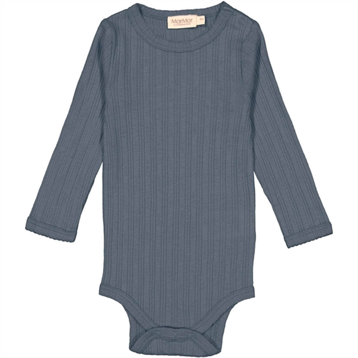 MarMar Modal Stormy Blue Benedicte Pointelle Rib Body