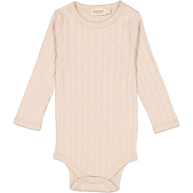 MarMar Modal Cream Taupe Benedicte Pointelle Rib Body