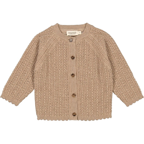 MarMar Wool Driftwood Melange Totti Strik Cardigan