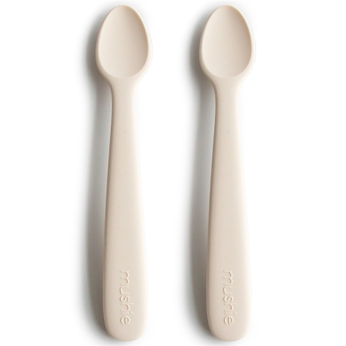 Mushie Silikone Skeer 2-pak Ivory