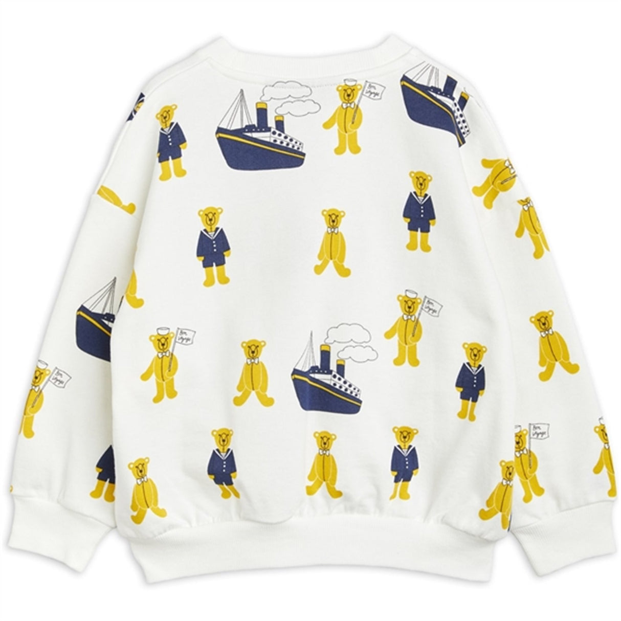 Mini Rodini Teddybears AOP Sweatshirt White 4