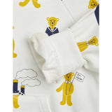 Mini Rodini Teddybears AOP Zip Hoodie White 3