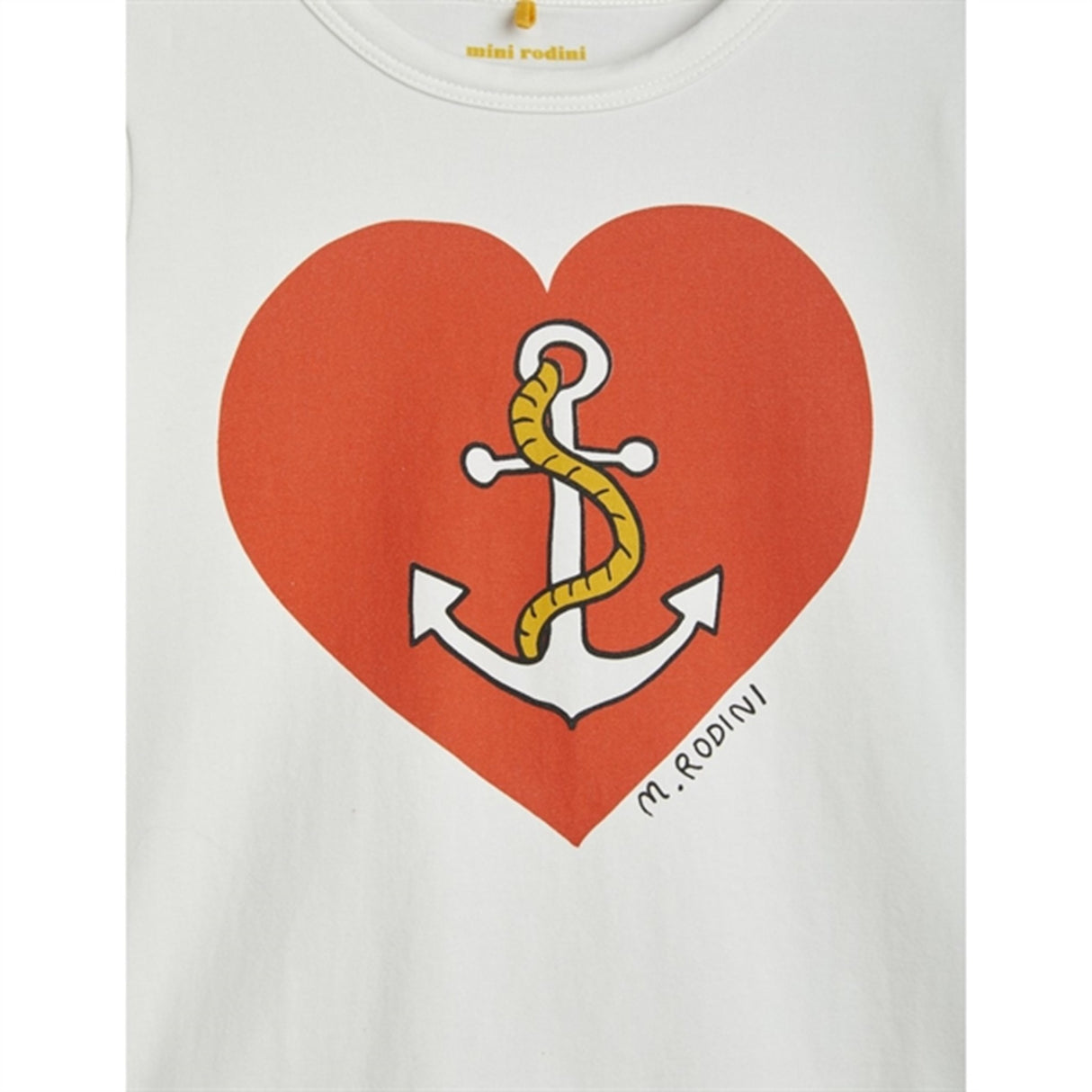 Mini Rodini Sailors Heart T-shirt White 2