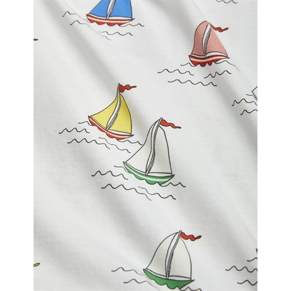 Mini Rodini Sailing Boats AOP Shorts White 3