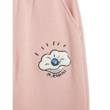 Mini Rodini Seashell Chenille Emb Sweatpants Pink 2