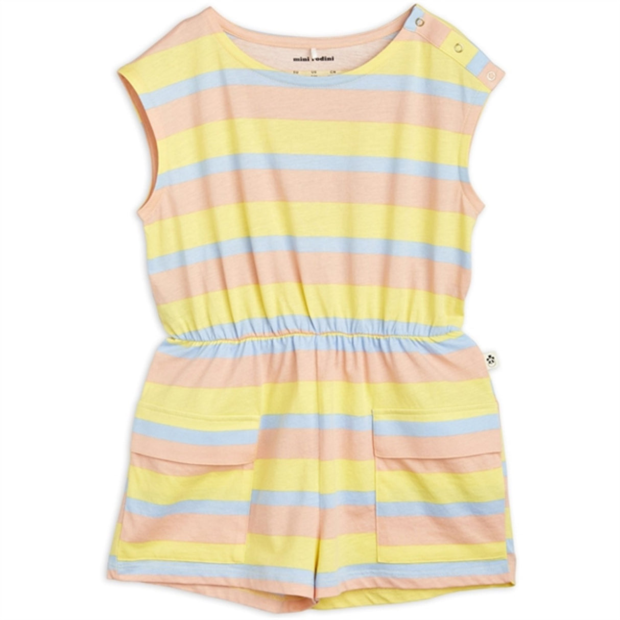 Mini Rodini Pastel Stripe Sommerdragt Multi