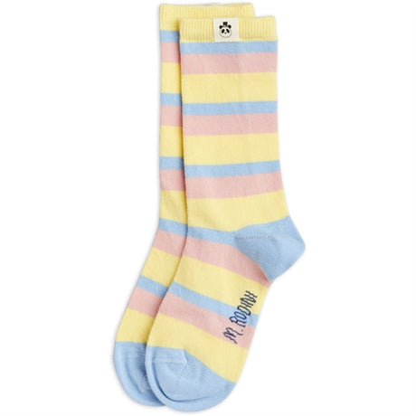 Mini Rodini Pastel Stripe Sokker Multi