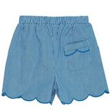 Copenhagen Colors Sharp Blue Stripe Shorts m. Deco 4