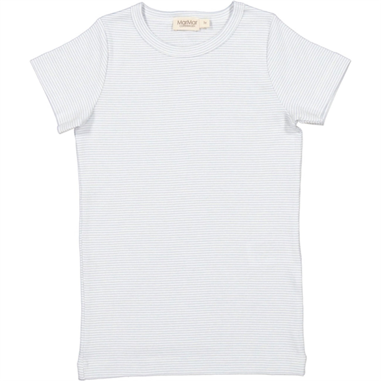 MarMar Modal Fine Rib Fresh Air Stripe Tago T-shirt