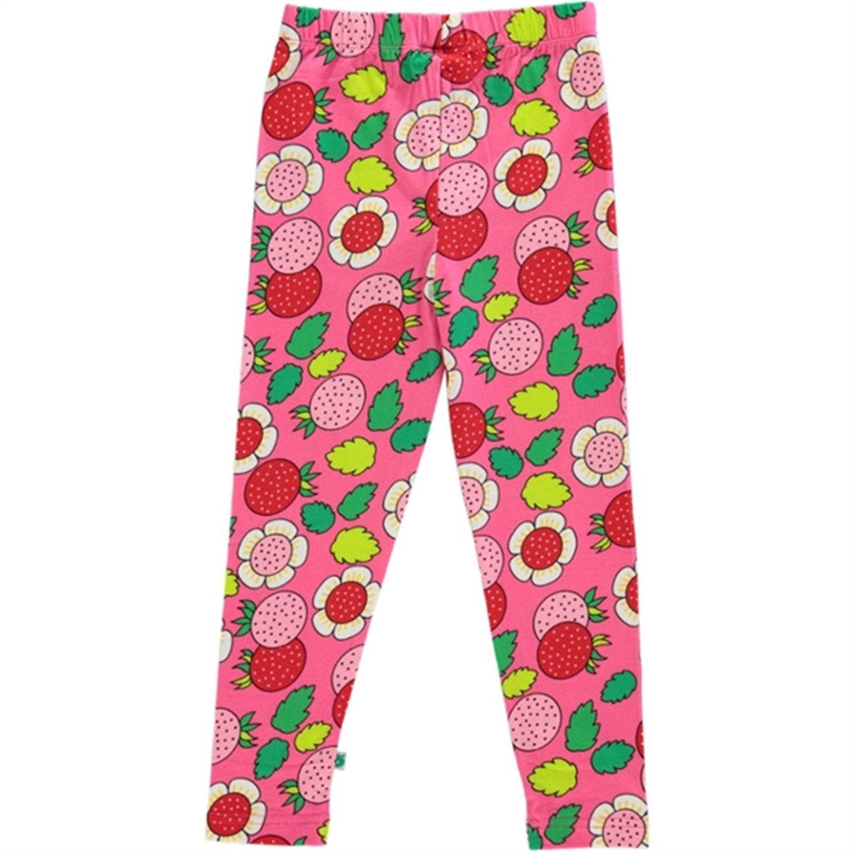 Småfolk Pink Jordbær Leggings 4