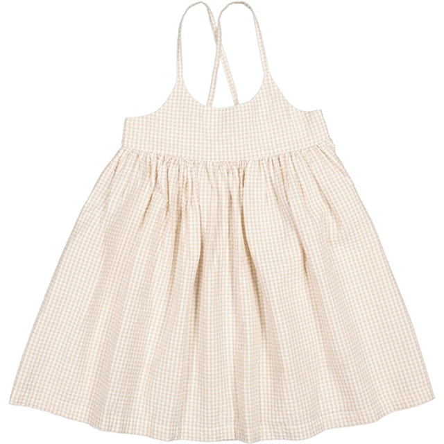 MarMar Grey Sand Gingham Divo Kjole