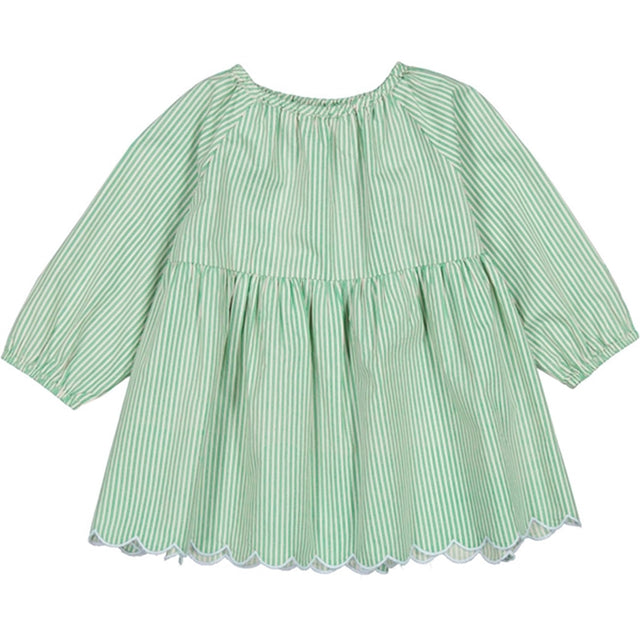 MarMar Mint Leaf Stripes Dawson Kjole