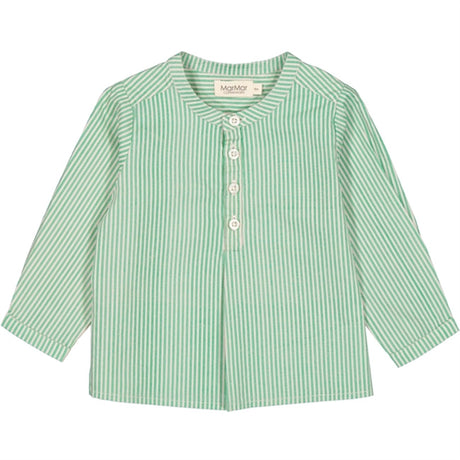 MarMar Mint Leaf Stripes Totoro Skjorte