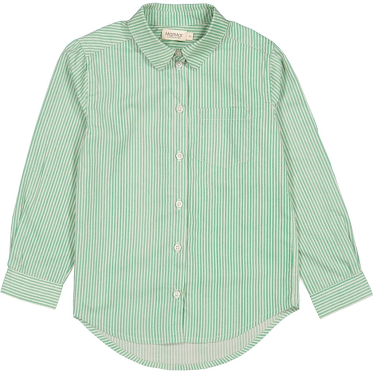 MarMar Mint Leaf Stripes Tommy Skjorte