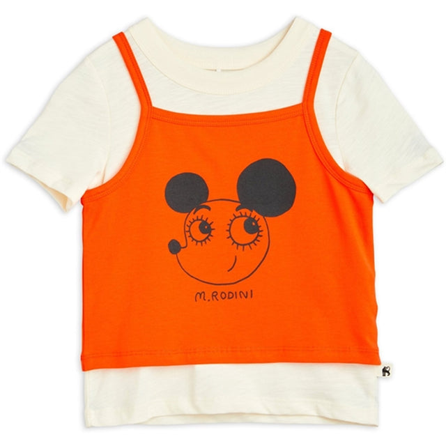 Mini Rodini Ritzrats Sp Sæt Tank Top og T-shirt Multi