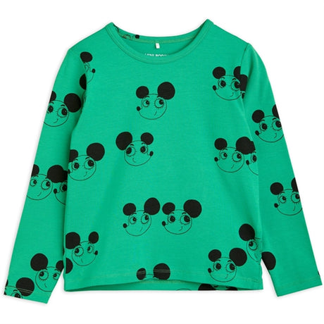 Mini Rodini Ritzrats Aop Bluse Green