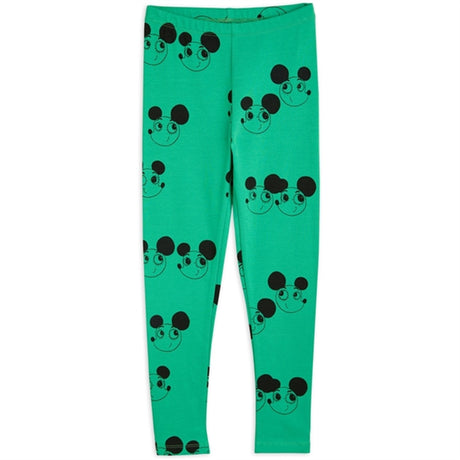 Mini Rodini Ritzrats Aop Leggings Green