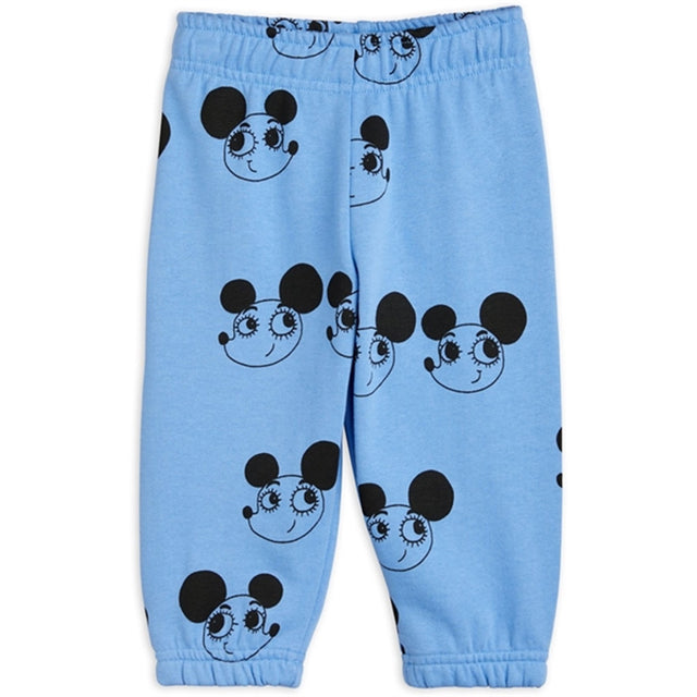 Mini Rodini Ritzrats Aop Baby Sweatpants Blue