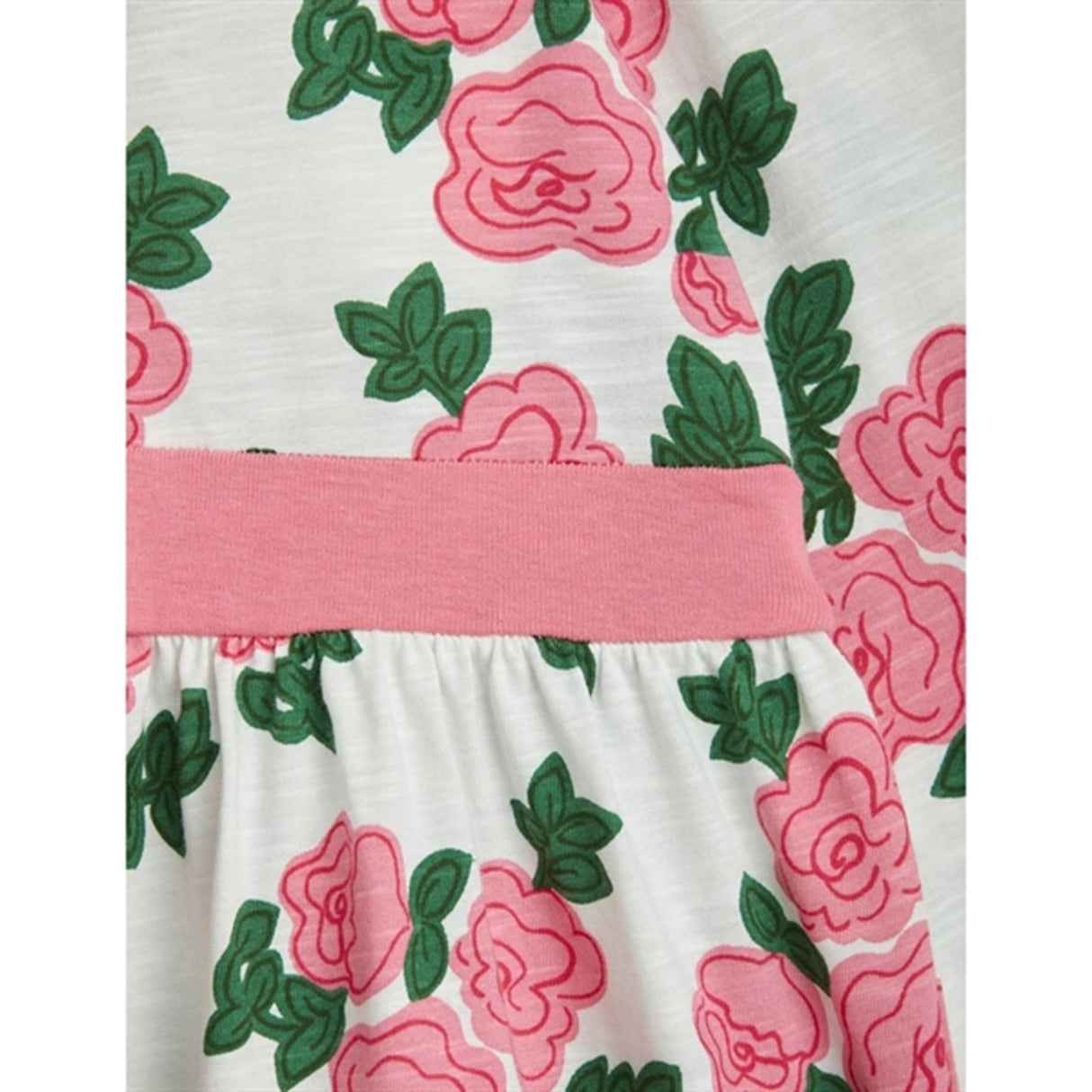 Mini Rodini Roses Aop Kjole Pink