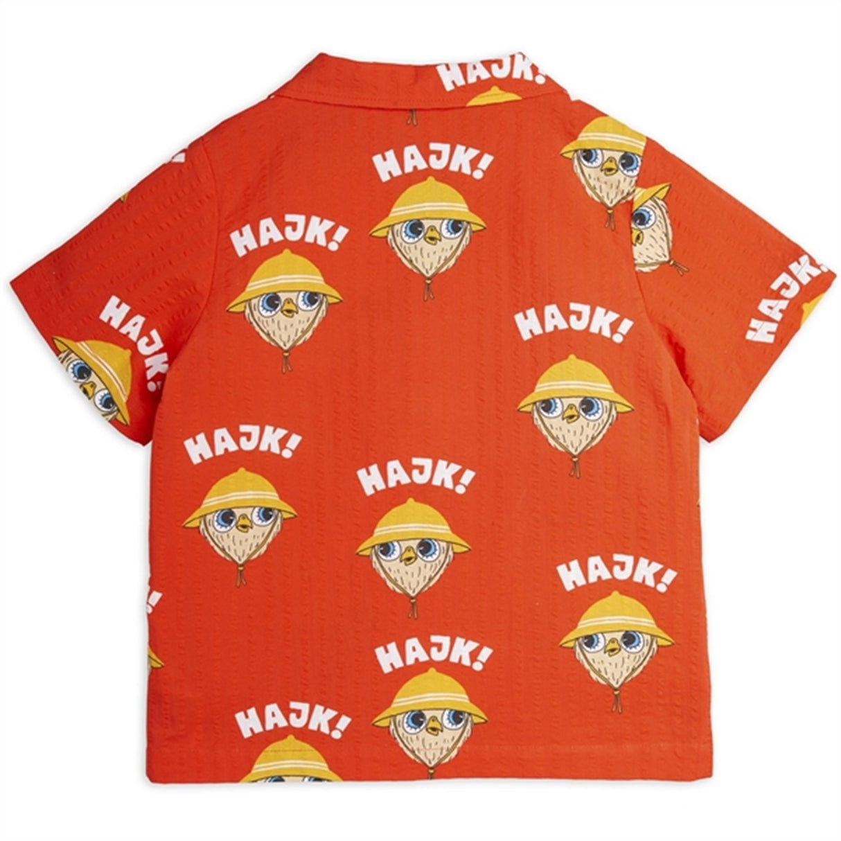 Mini Rodini Red Hike Aop Woven Skjorte