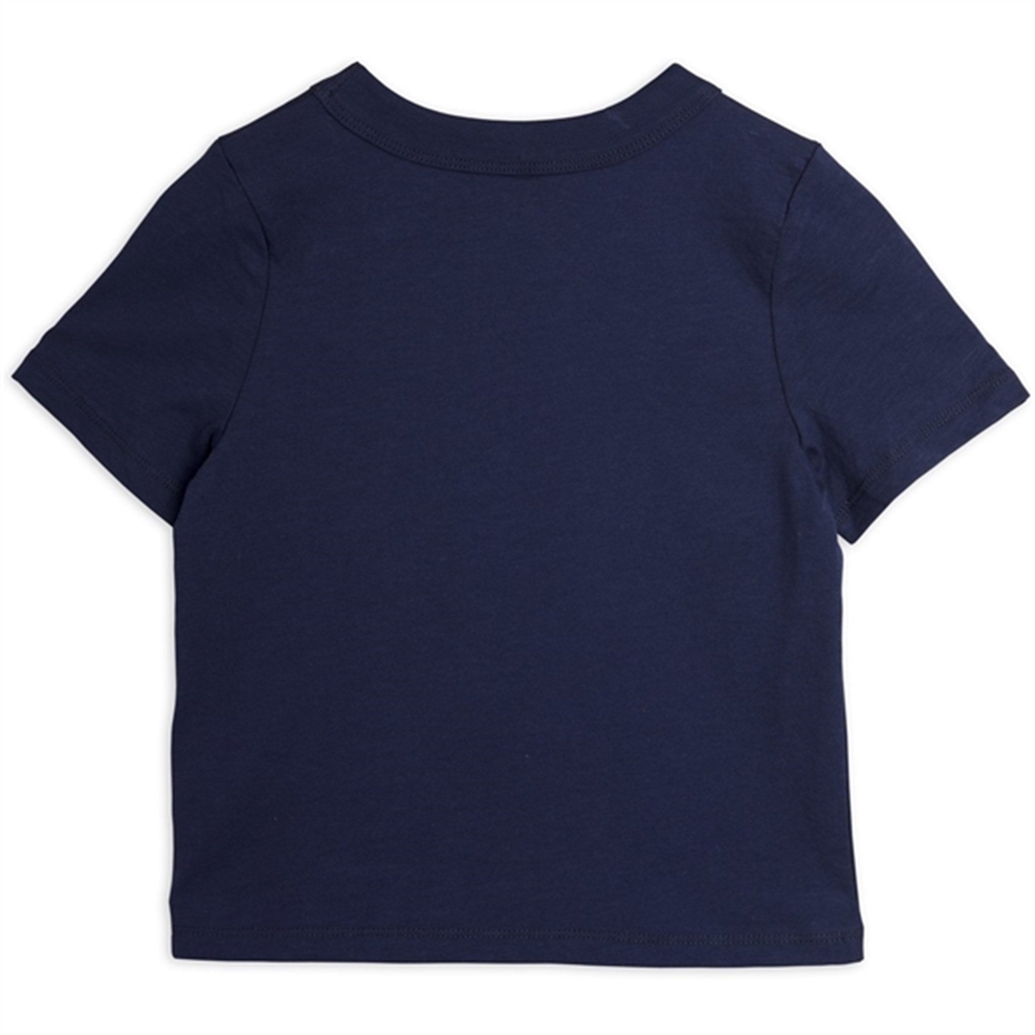 Mini Rodini Blue Jogging Emb T-shirt 3