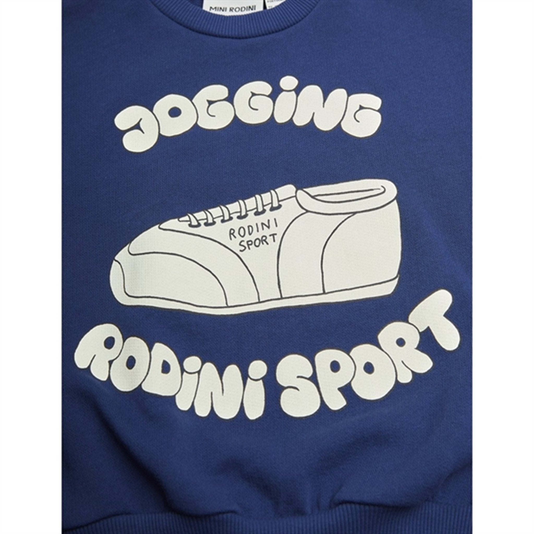 Mini Rodini Blue Jogging Sp Sweat Tank Top 5