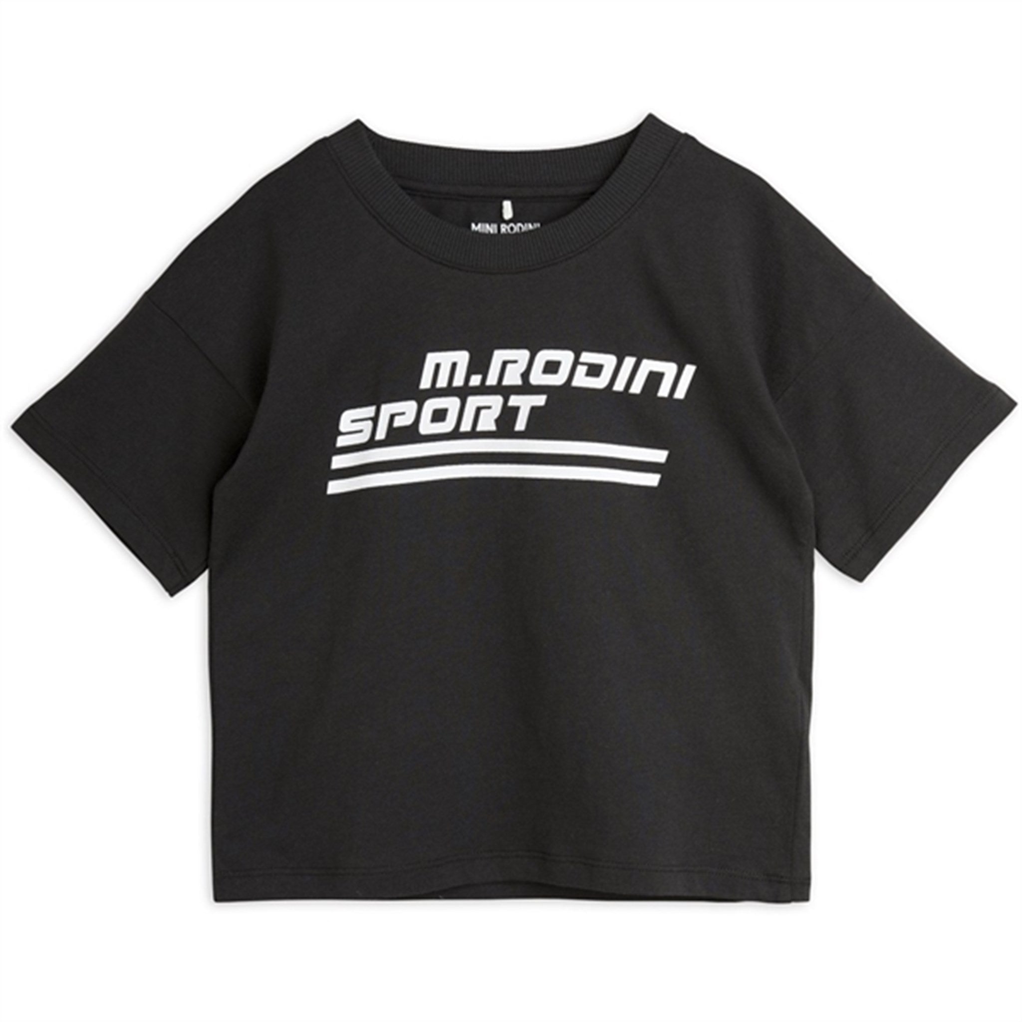 Mini Rodini Black M Rodini Sport Sp T-shirt