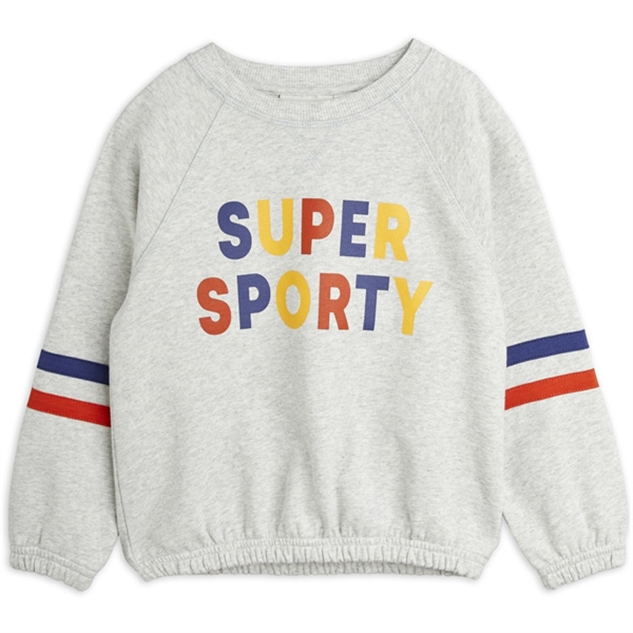 Mini Rodini Grey Melange Super Sporty Sp Sweatshirt