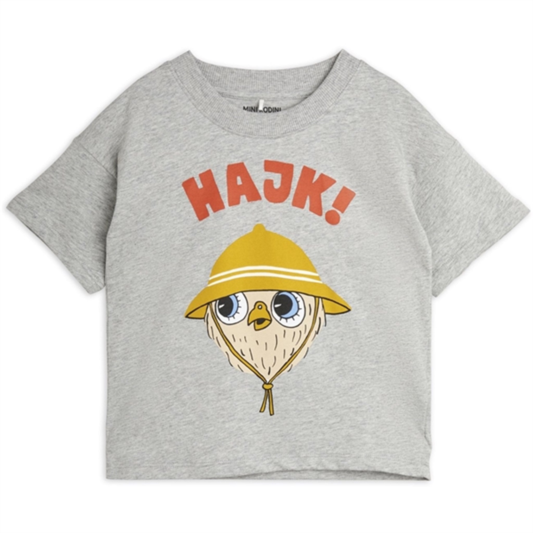 Mini Rodini Grey Melange Hike Sp T-shirt
