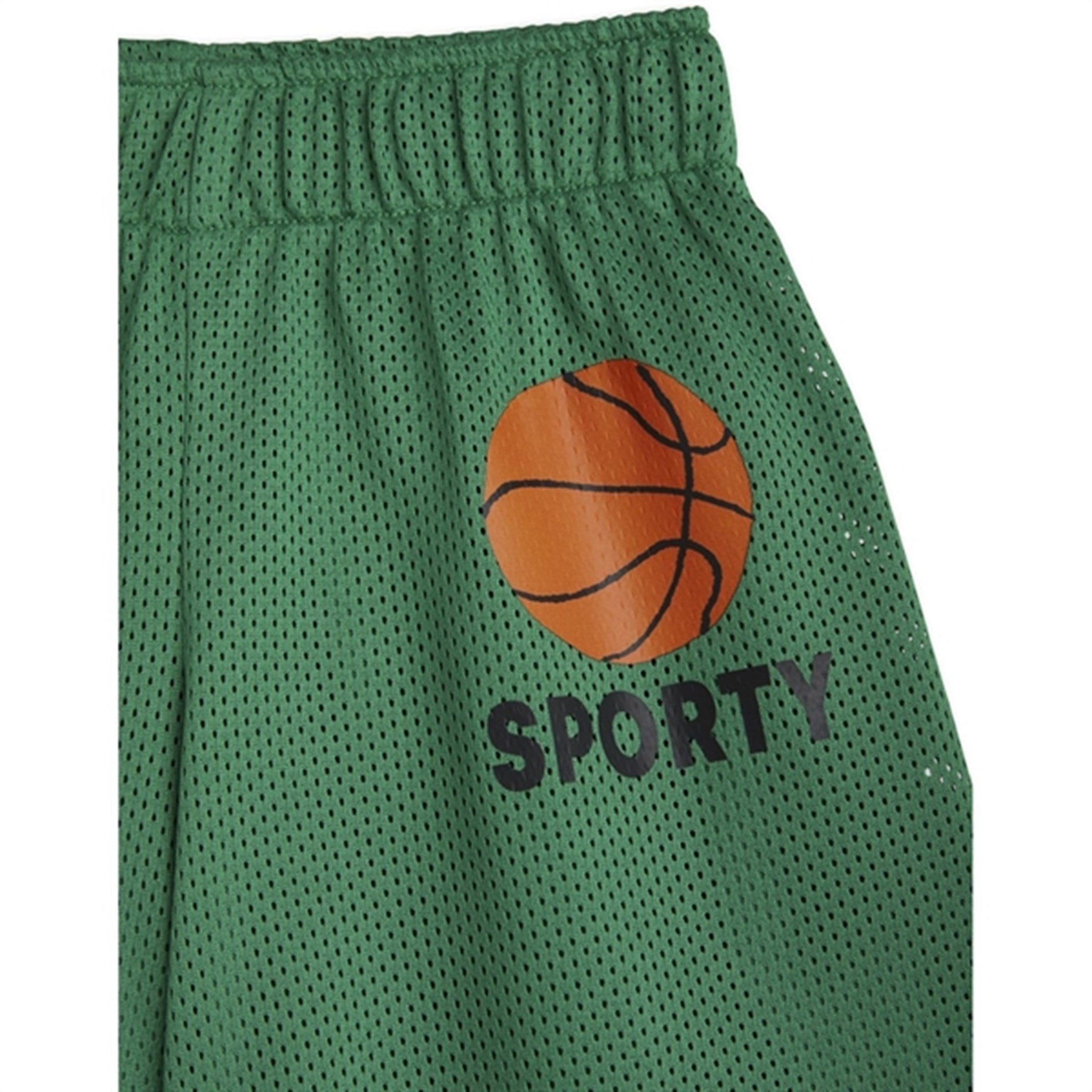Mini Rodini Green Basket Mesh Sp Shorts 4
