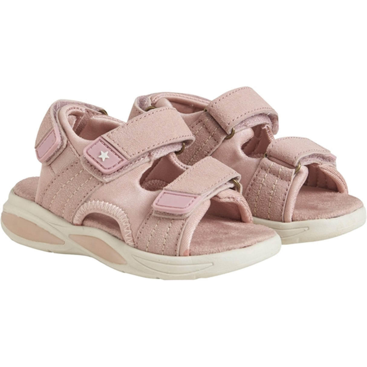 En Fant Sandal Velcro m. Lys Misty Rose