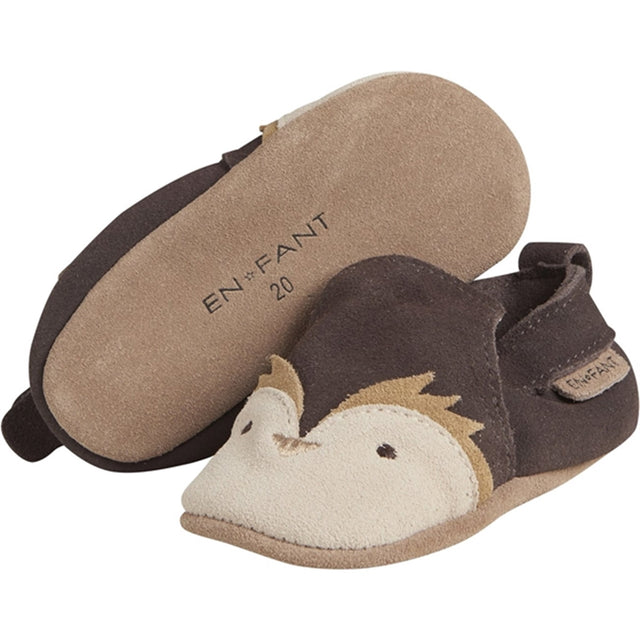 En Fant Slippers Ruskind Coffee Bean