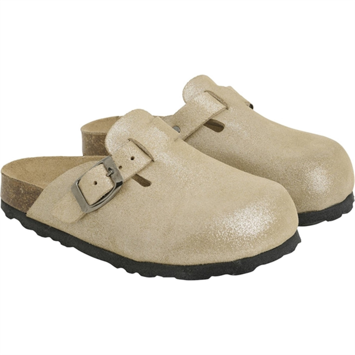 En Fant Futter Nubuck Læder Champagne Beige