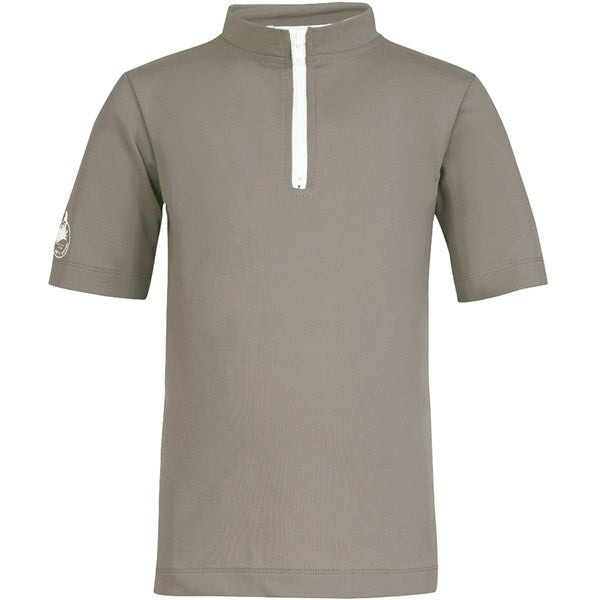 Petit Crabe Taupe Max Half Zip Badebluse