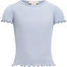 Minimalisma Blomst T-shirt Light Blue Clearwater