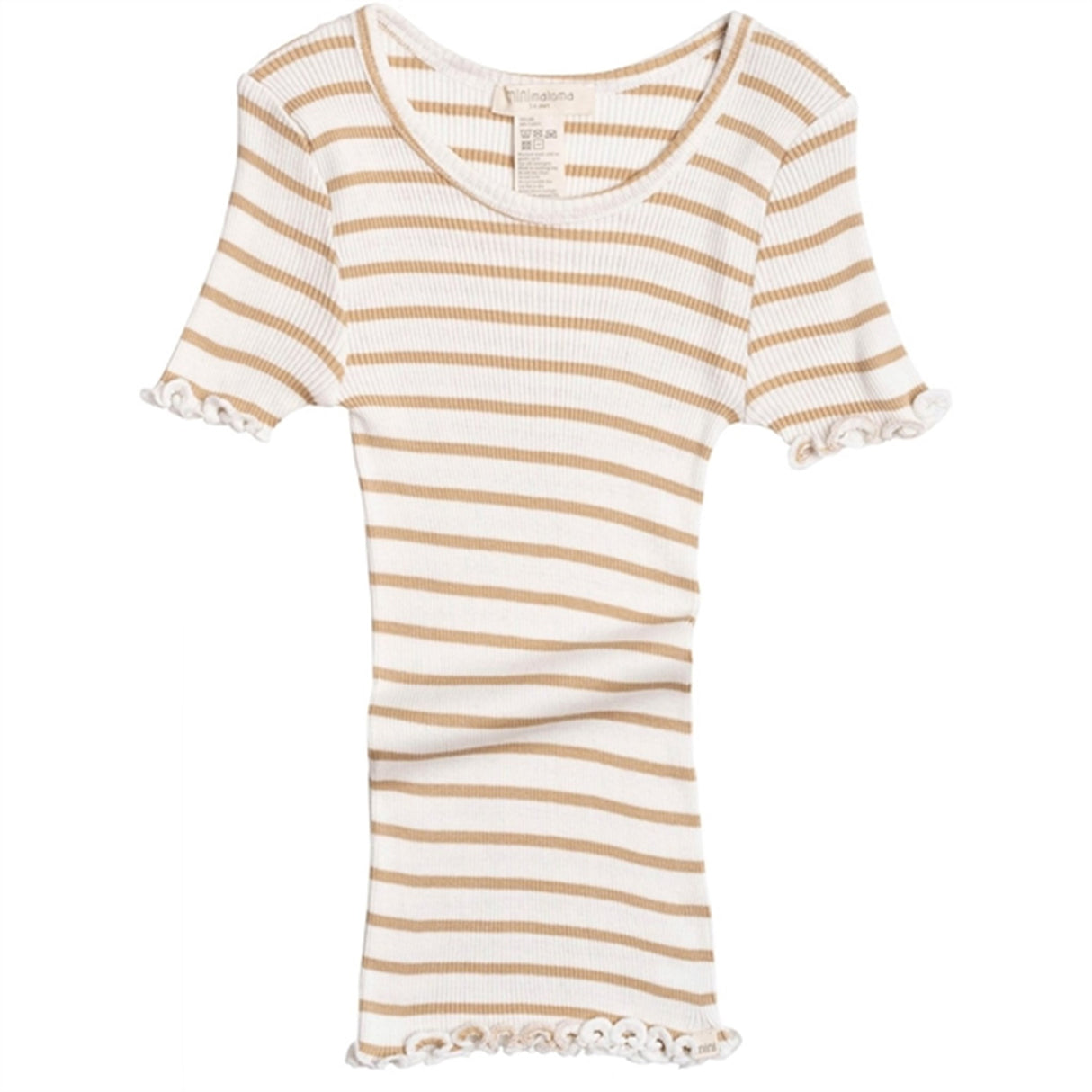 Minimalisma Blomst Bluse Honey Stripes