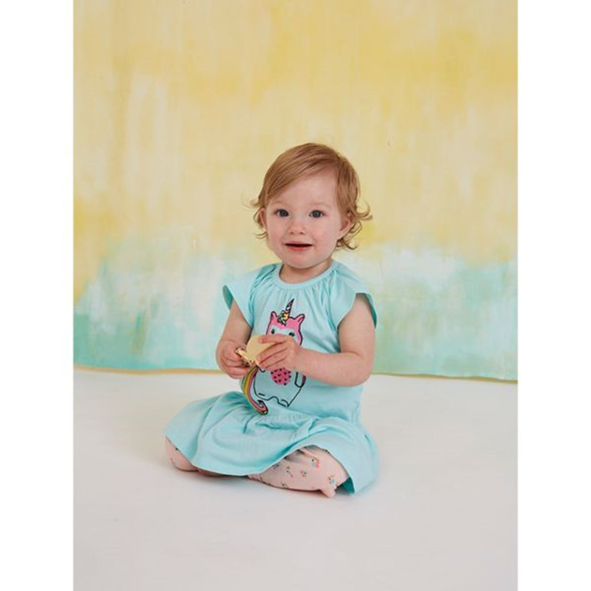 Soft Gallery Baby Unicat Blue Tint Lexie Kjole