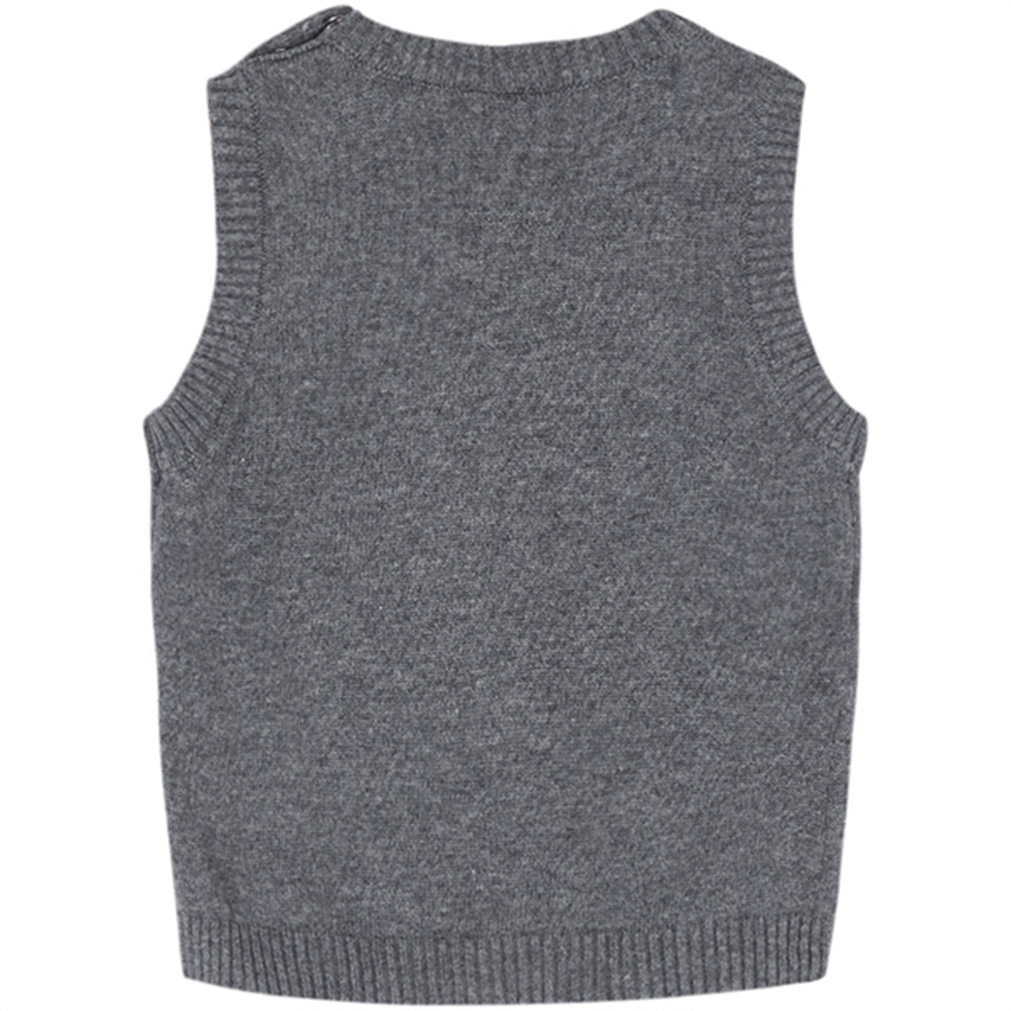Hust & Claire Baby Wool Grey Perry Vest 2