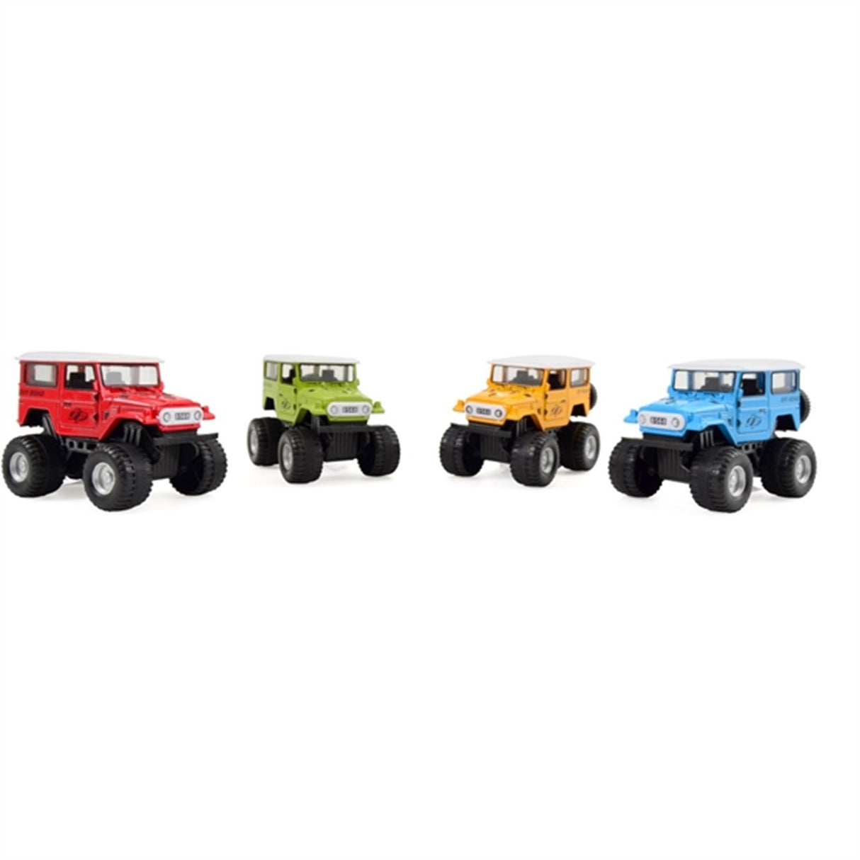 Magni Monster Truck Pull Back Red