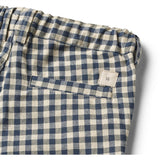 Wheat Blue Check Shorts Holger 3