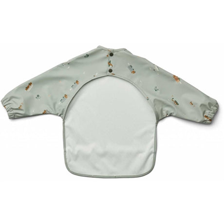 Liewood Merle Forklæde Vehicles/Dove Blue Mix