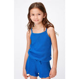 Molo Retro Blue Aline Shorts 2