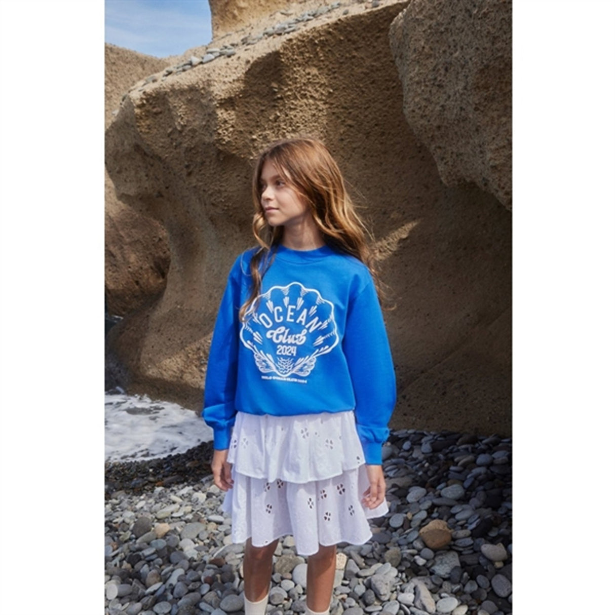 Molo Retro Blue Marge Sweatshirt 3